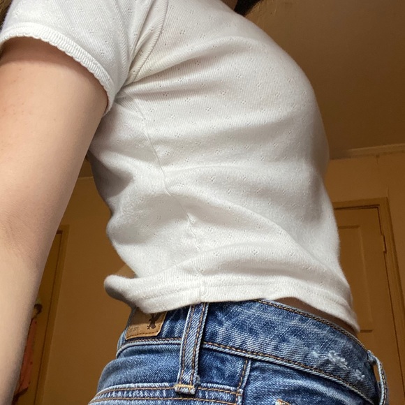 brandy white cute top - Picture 6 of 6